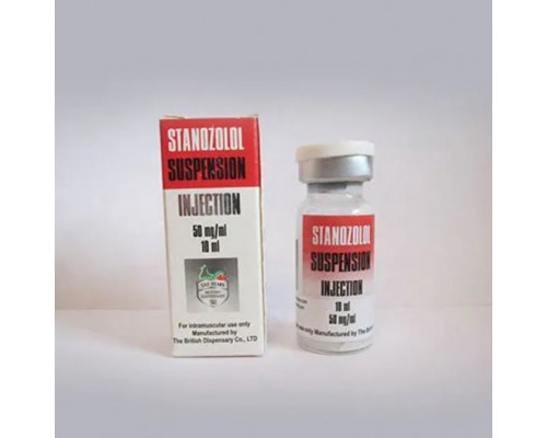 Stanozolol Suspension Injection 50mg British Dispensary