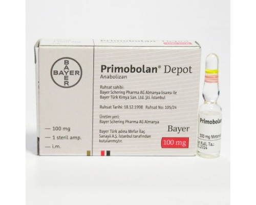 Primobolan Depot 100mg Bayer