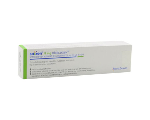 Saizen Click Easy 8mg (24IU) Merck Serono