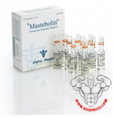 Alpha Pharma Mastebolin 100 mg 10 Amp-Masteron