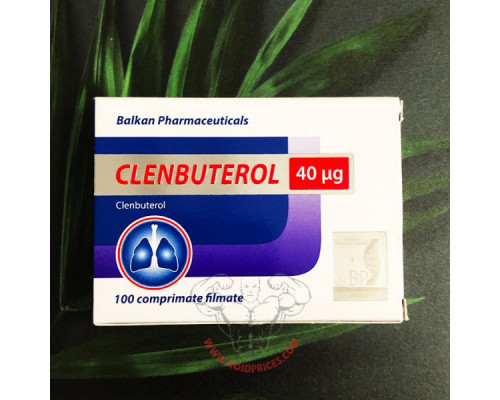 Balkan Pharma Clenbuterol 40 mcg 100 Tabletten