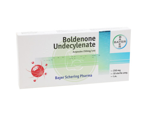 Boldenone Undecylenate Bayer 10 amps [10x250mg/1ml]