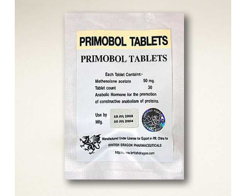 Primobol Tablets 50mg British Dragon