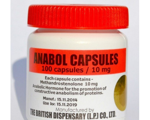 Anabol capsules 10mg British Dispensary