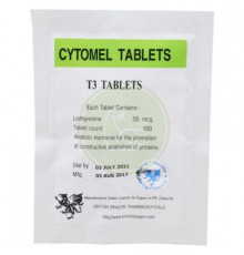 Cytomel Tablets 50mcg British Dragon