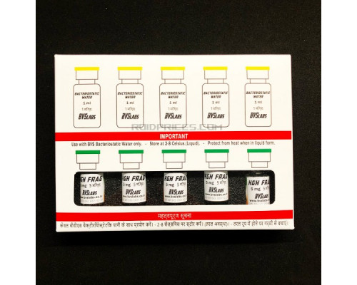 Bvs Labs Hgh-Fragment 176-191 5 mg 5 Fläschchen