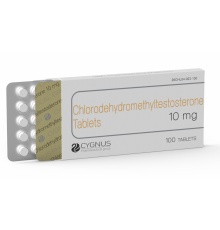 Chlorodehydromethyltestosterone (Turinabol) 10 mg Cygnus