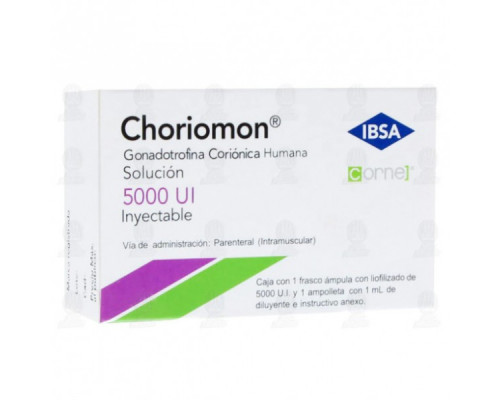 Choriomon HCG 5000 IE 1 Fläschchen