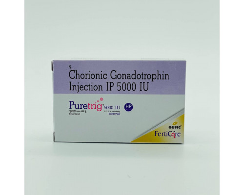 Chorionic Gonadotrophin Injection IP 5000 IU Puretrig