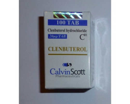 Clenbuterol 0,02mg Calvin Scott