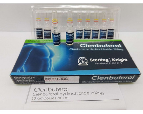 Clenbuterol 0,2mg Sterling Knight