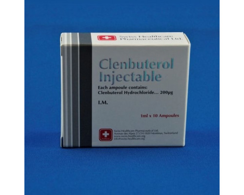 Clenbuterol Injectable 0,2mg Swiss Healthcare