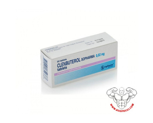 SoPharma Clenbuterol 0,2 mcg 50 Tabletten