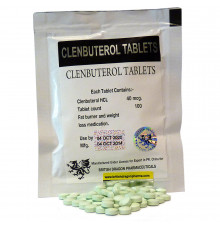 Clenbuterol Tablets 0,025mg British Dragon