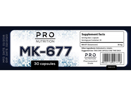 MK-677 30mg Pro Nutrition