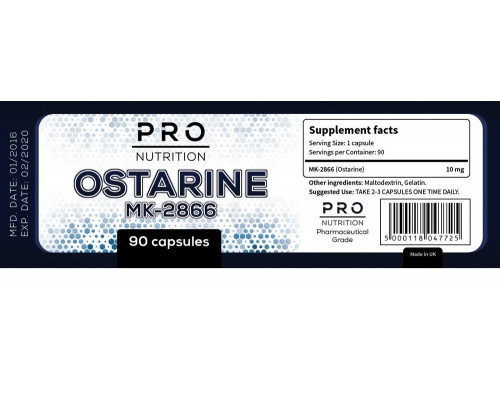 Ostarine MK 2866 10mg Pro Nutrition