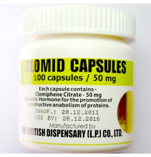 Clomid capsules 50mg British Dispensary