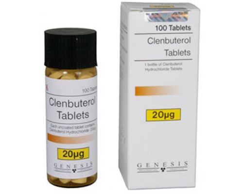 Clenbuterol Tablets 0,02mg Genesis