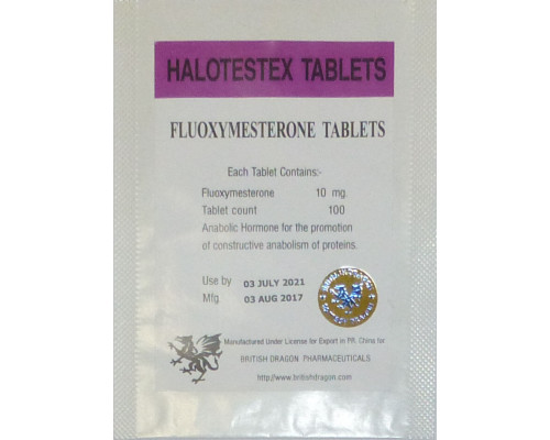 Halotestex Tablets 10mg British Dragon