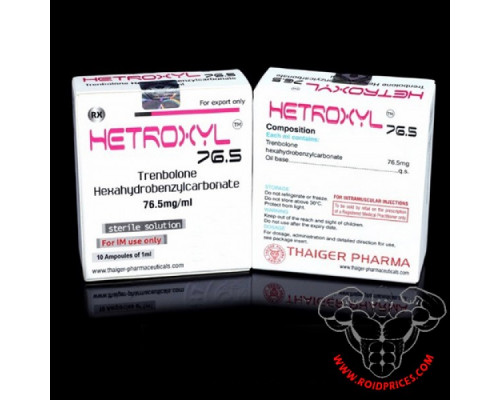 Thaiger Pharma Hetroxyl 76,5 mg 10 Ampere