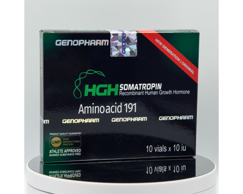 HGH Somatropin Amino acid 191 10 IU Genopharm