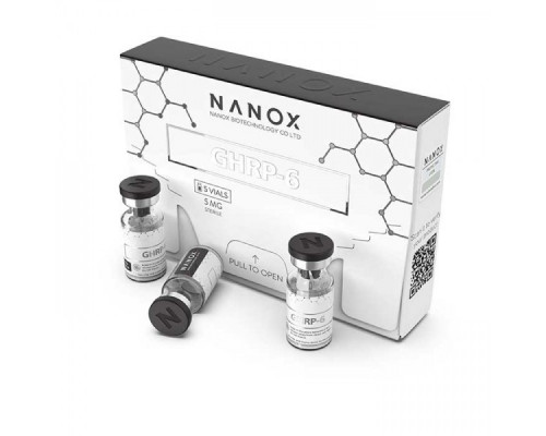 Nanox Peptid GHRP-6 5 mg 5 Fläschchen