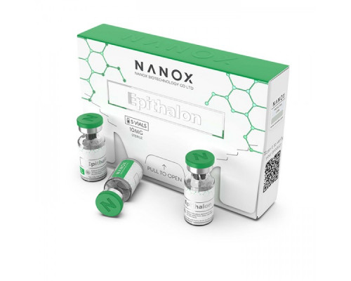 Nanox Peptid Epithalon 10 mg 5 Fläschchen