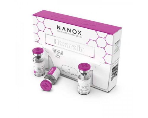 Nanox Peptid Hexarelin 2mg 5 Fläschchen