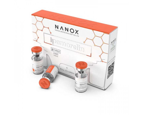 Nanox Peptid Ipamorelin 2mg 5Fläschchen