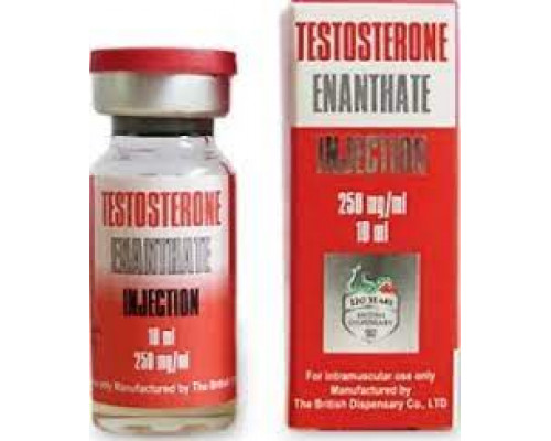 Testosterone Enanthate Injection 250mg British Dispensary