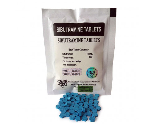 Sibutramine Tablets 15mg British Dragon