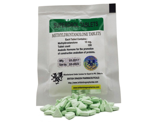 Superdrol Tablets 10mg British Dragon