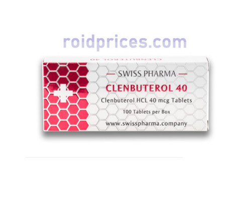 Swiss Pharma Clenbuterol 40mcg 100 Tabletten