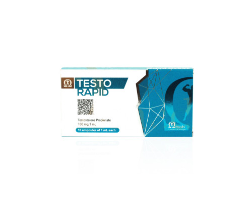 Testo Rapid (Testosterone Propionate) 100 mg Omega Meds