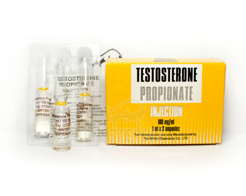 Testosterone Propionate Injection 100mg British Dispensary