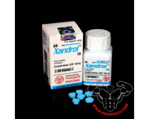 Thaiger Pharma Xandrol 10 mg 50 Tabletten - Anavar