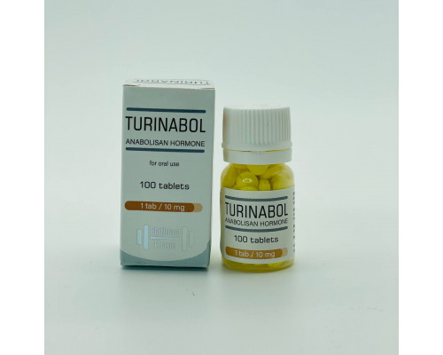 Turinabol 10 mg Platinum Pharm