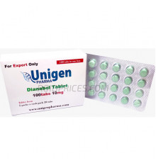 Unigen Pharma Dianabol 10 mg 100 Tabletten