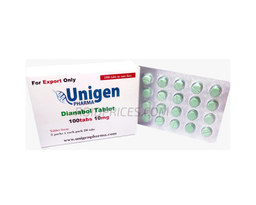 Unigen Pharma Dianabol 10 mg 100 Tabletten