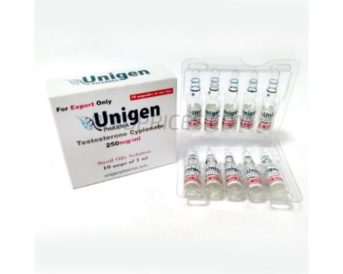 Unigen Pharma Testosteron Cypionat 250 mg 10 Ampere