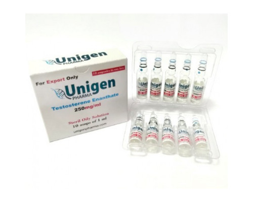 Unigen Pharma Testosteron Enanthate 250mg 10Amp