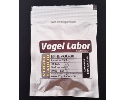 Vogel Labor Ephedrin 30mg 30 Tabletten