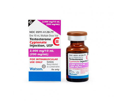 Testosterone Cypionate Injection USP 300mg Watson