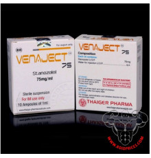 Thaiger Pharma Venaject 75mg 10 Ampullen-Winstrol