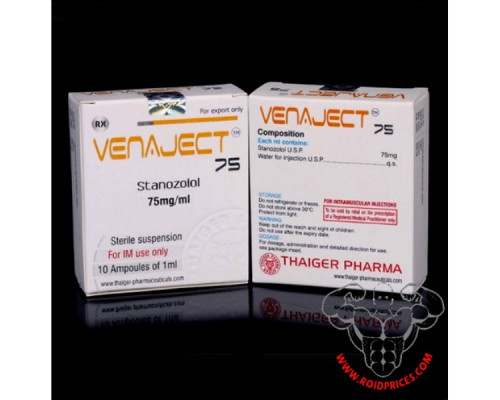 Thaiger Pharma Venaject 75mg 10 Ampullen-Winstrol