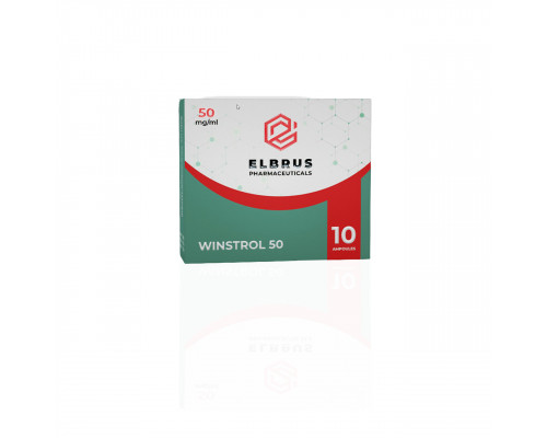 Winstrol (Stanozolol Injectable) 50 mg Elbrus Pharmaceuticals