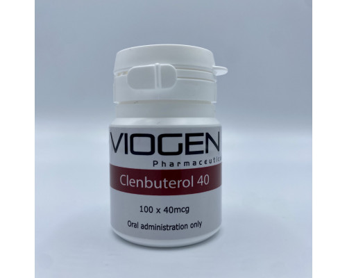 Clenbuterol 40mcg Viogen Pharma