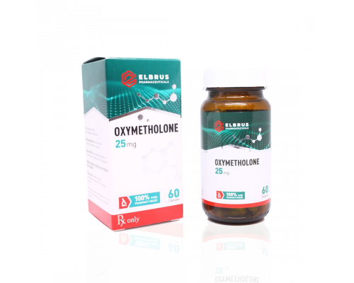 Oxymetholone 25 mg Elbrus Pharmaceuticals