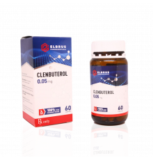 Clenbuterol 0.05 mg Elbrus Pharmaceuticals