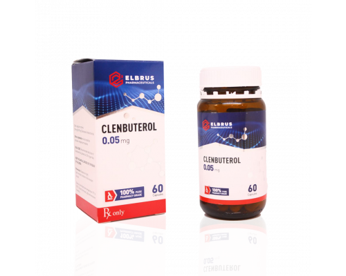 Clenbuterol 0.05 mg Elbrus Pharmaceuticals